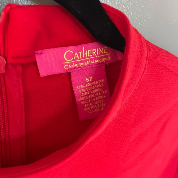 Catherine Malandrino red dress - Picture 3 of 3